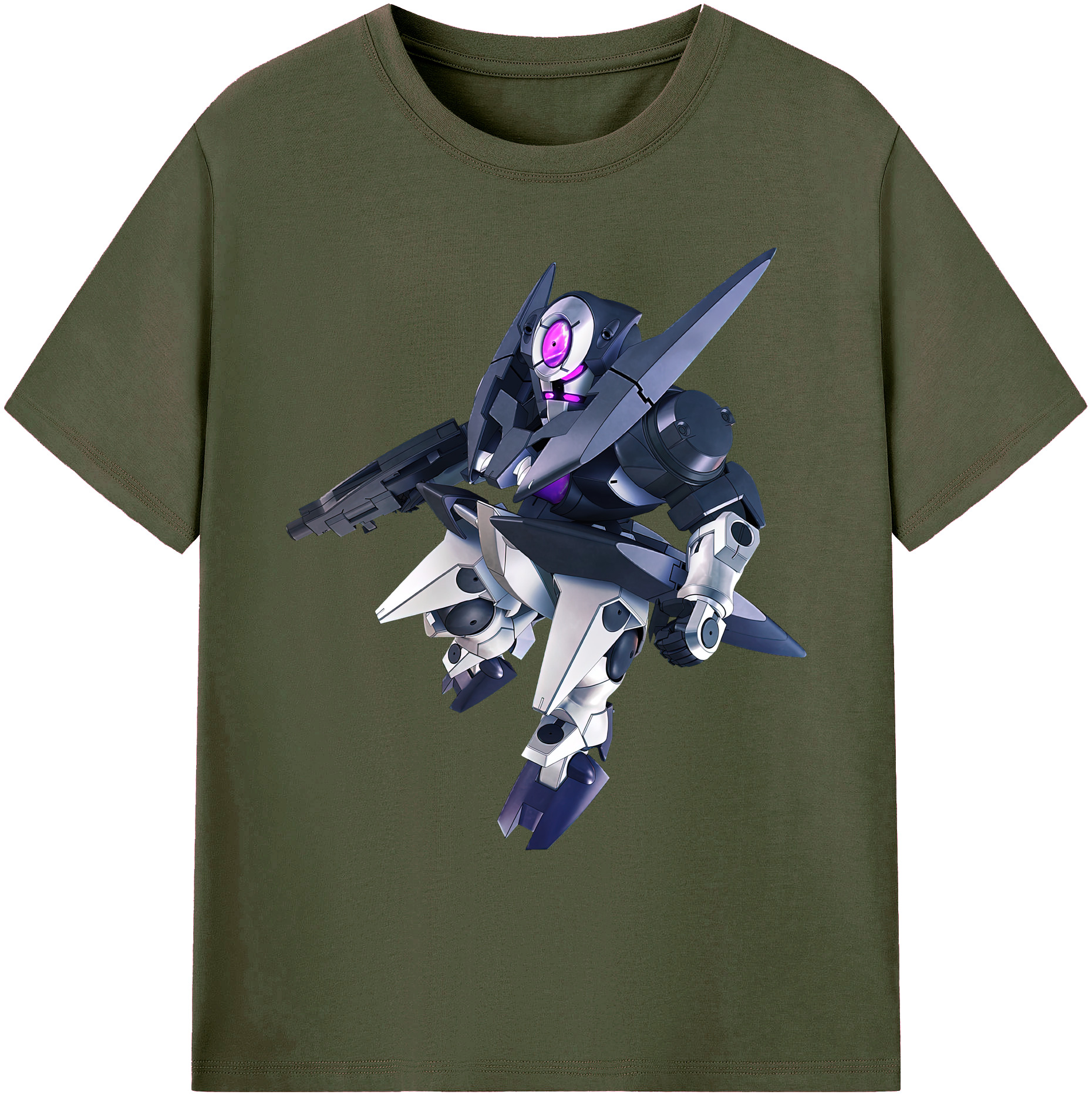 （画像用） 機動戦士ガンダム Mobile Suit Gundam 綿100％ メンズ半袖Tシャツ｜肌触りやわらか＆通気性